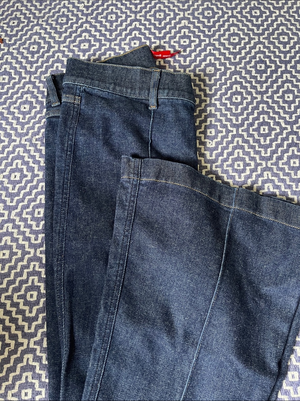 Spanx Dark Blue flare Jeans